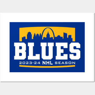 Blues Hockey 2023-24 Posters and Art